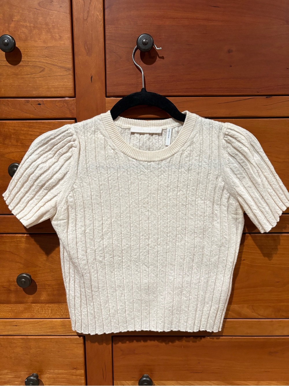 Helmut Lang short sleeve sweater